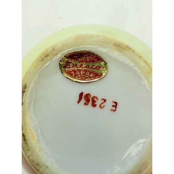 Vintage Enesco Floral With Gold Trim Cream And Sugar Set - Picture 9 of 9